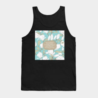 Be strong and courageous, Bible Verse, Joshua 1:9 Tank Top